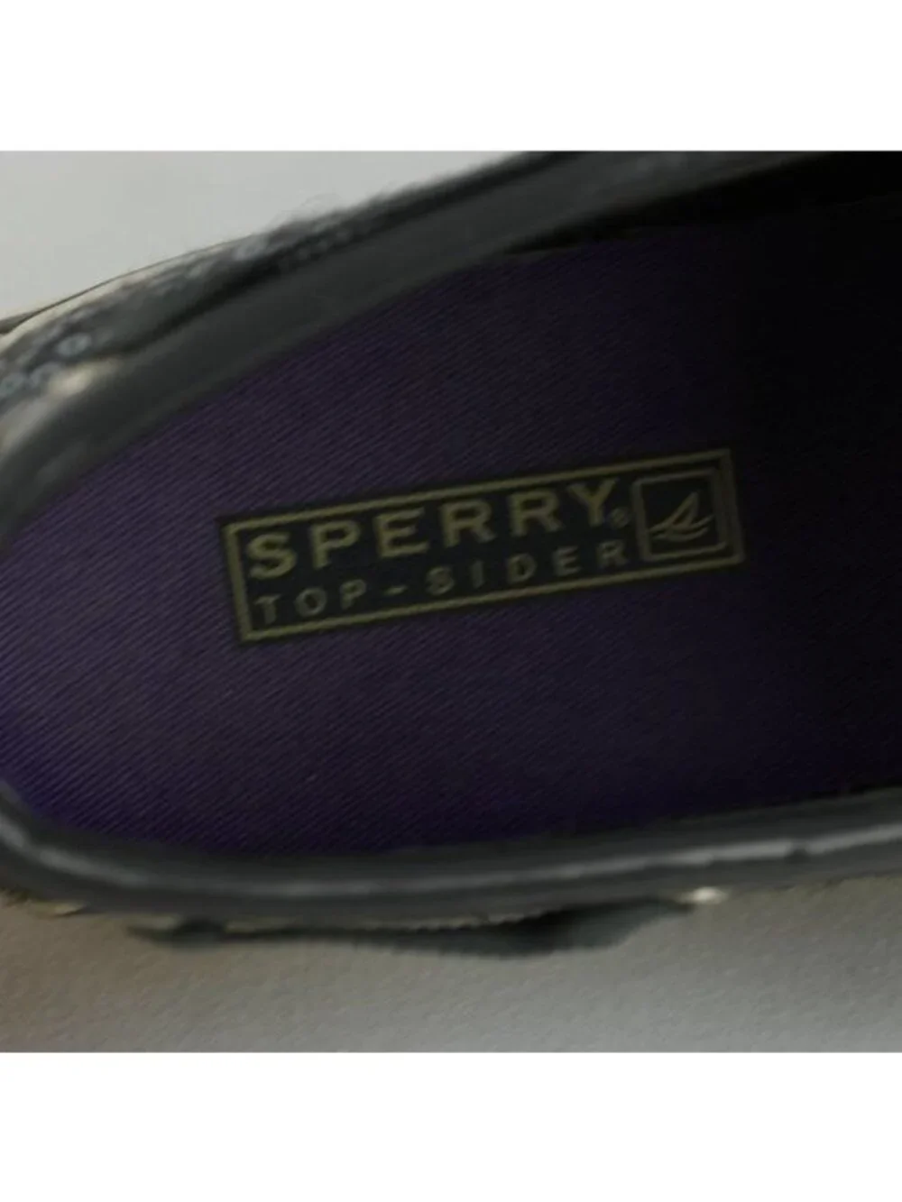 Sperry Top Sider Women's Size 5 Gray Wool Sequined Loafer Slip On Boat Shoes